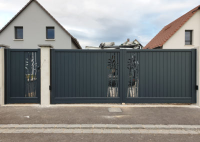 Portail battant et clôture Wintzenheim 2020