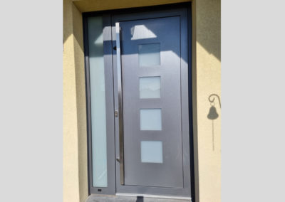 Remplacement porte d’entrée par une porte en aluminium Wickerschwihr 2022