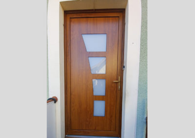 Remplacement d’une porte bois par une porte d’entrée en PVC Wolfgantzen 2022